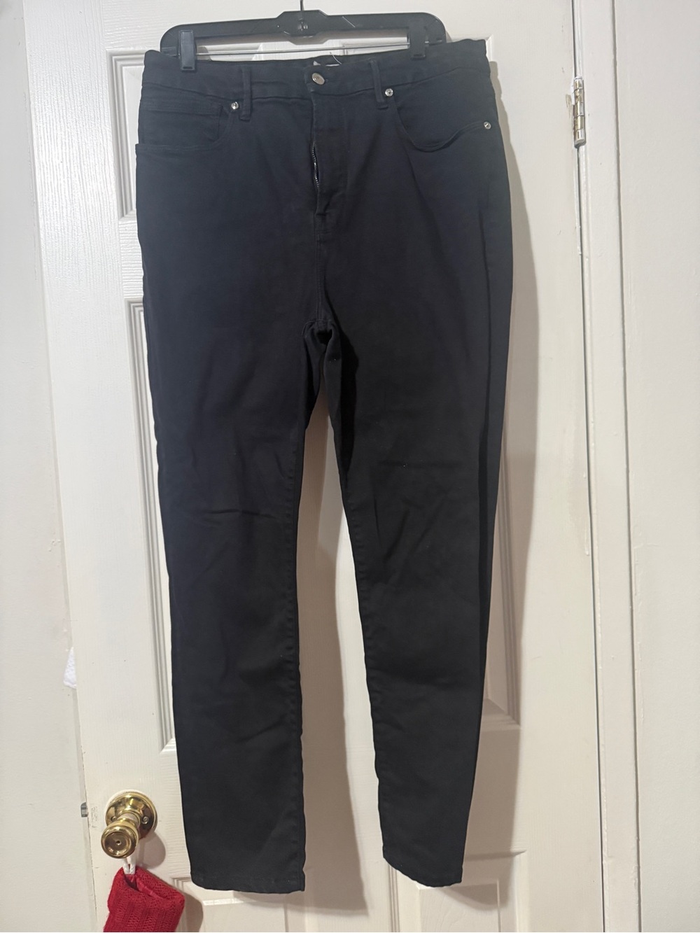 Good American Black Skinny Jeans